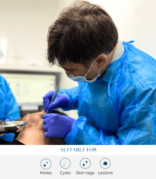 Lumps, bumps & lesion removal