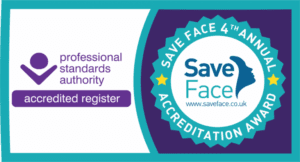 Save Face logo accreditation