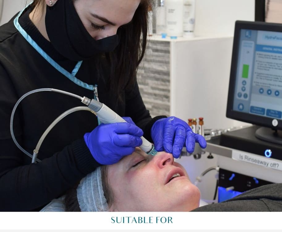 Hydrafacial treatment at perfect skin solutions