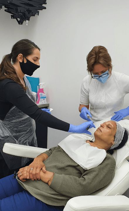 Teaching at Perfect Skin Academy