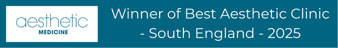 Winner of Best Aesthetic Clinic - South England - 2025